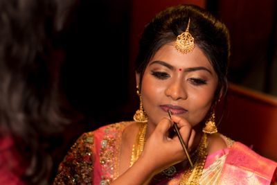 Photo From Engagement look - By RAK Makeup Artistry