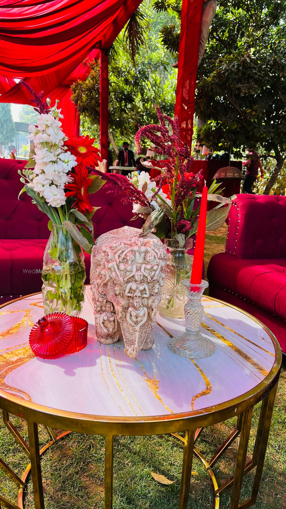 Photo From Red Day Wedding Decor for Mr Rawat  - By Mirach Events by Jeet Gaur