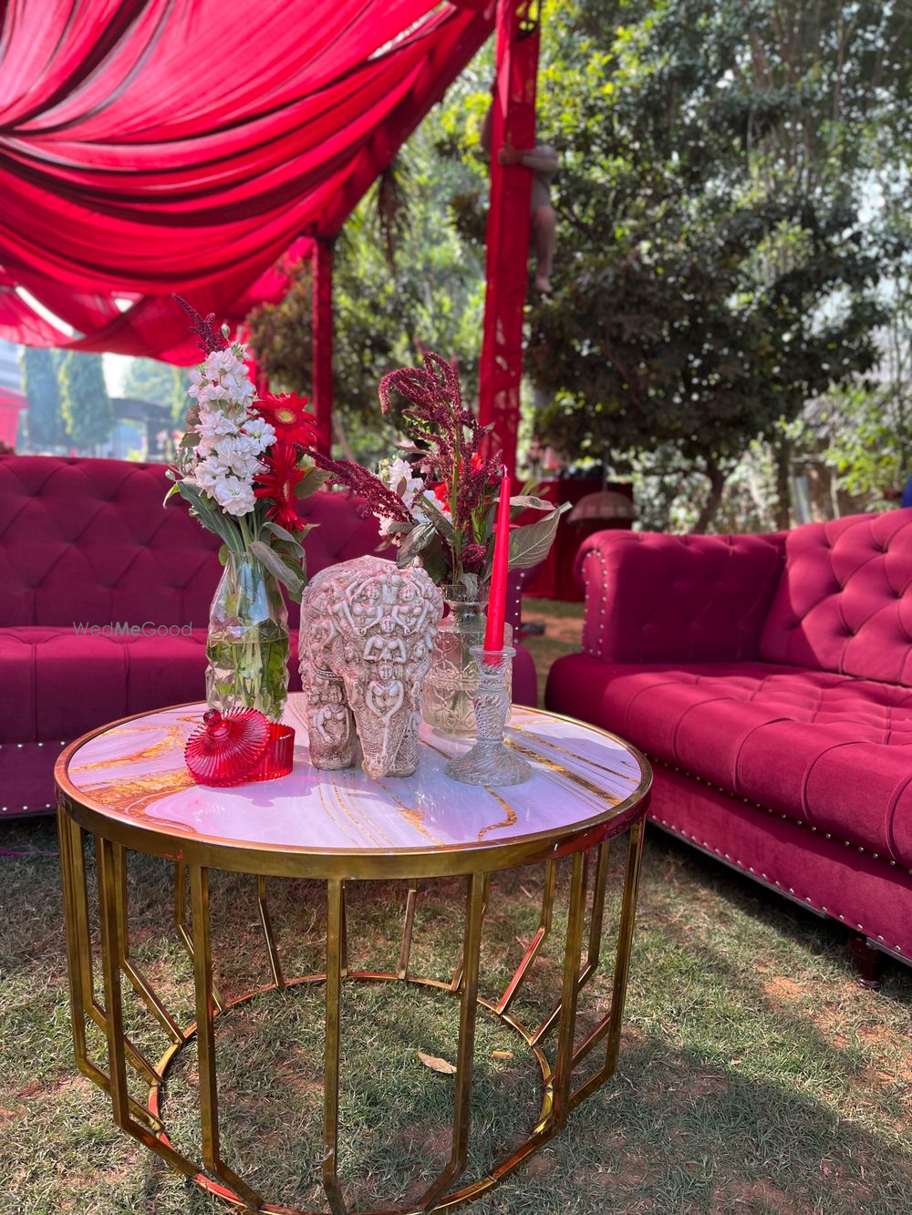 Photo From Red Day Wedding Decor for Mr Rawat  - By Mirach Events by Jeet Gaur