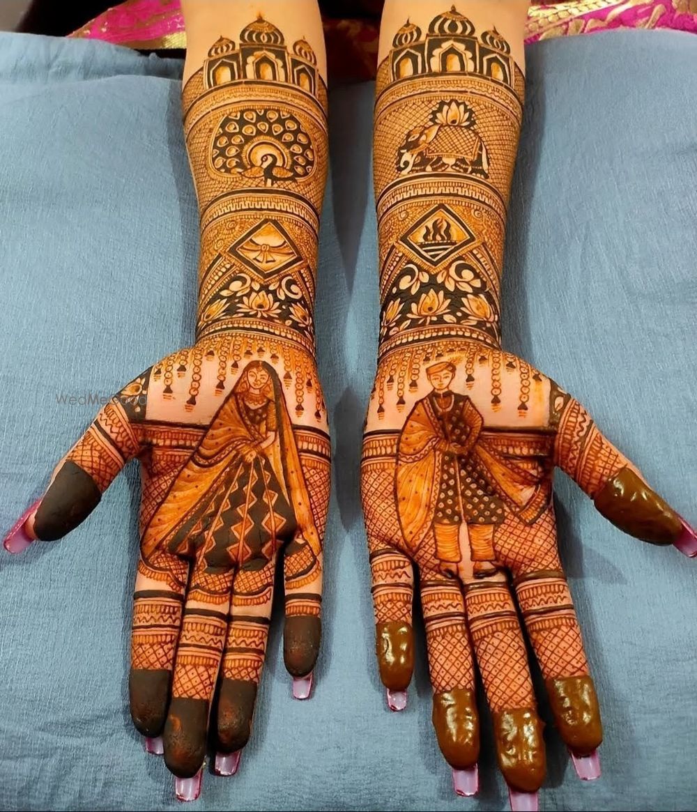 Photo From bridal mehndi designs - By Raj Mehandi Art