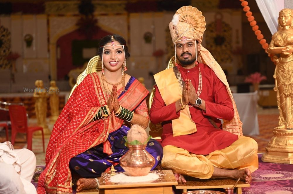 Photo From Aarti’s Simple Maharashtrian wedding  - By Nupur Makeup Artist