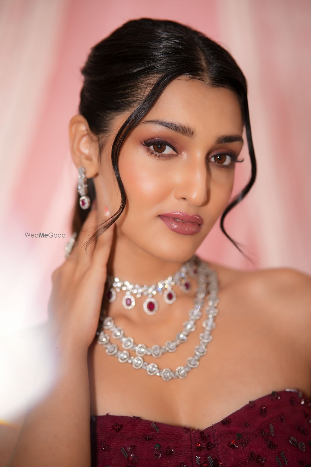 Photo From Nidhi’s engagement look  - By Somishree Makeup and Hair