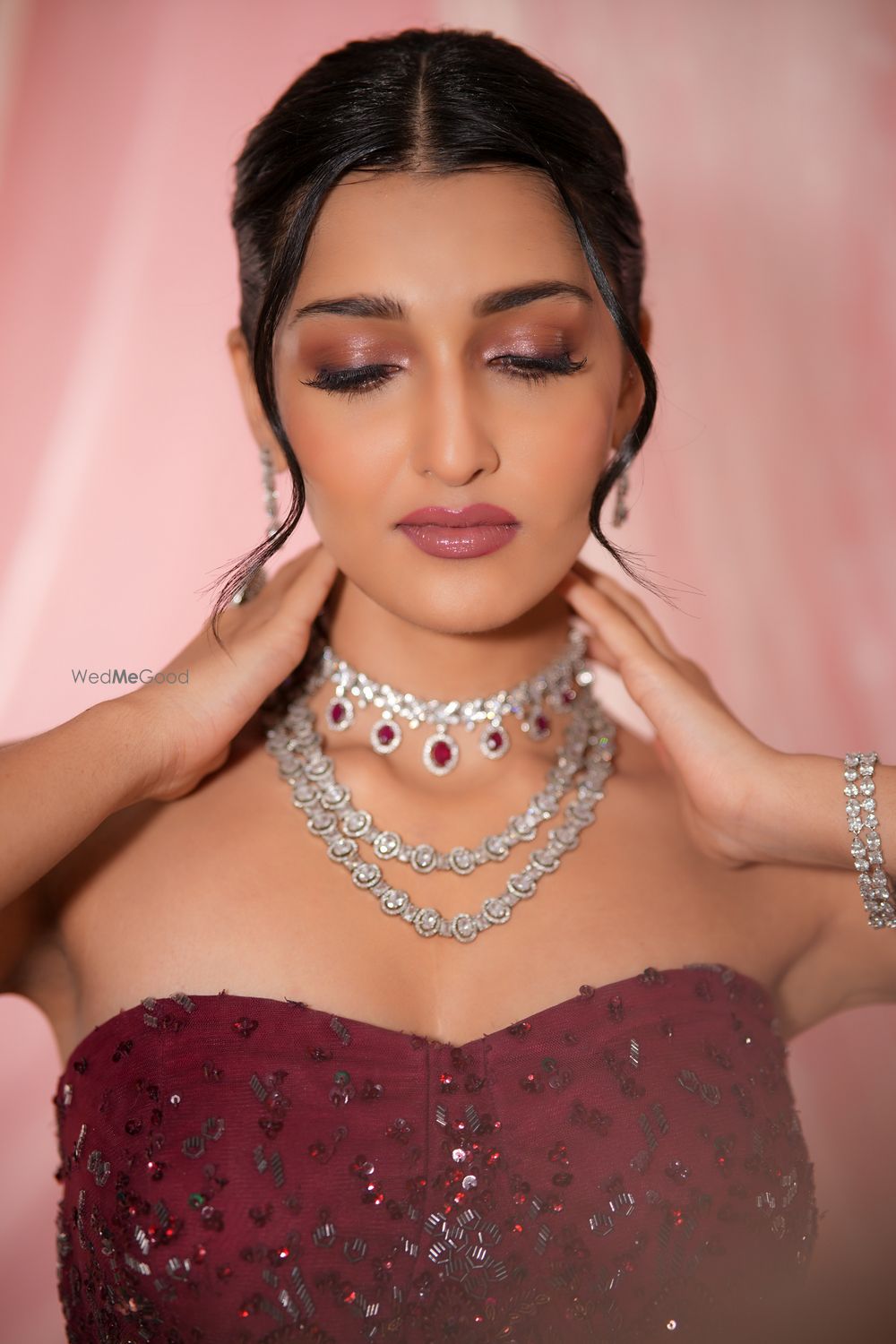 Photo From Nidhi’s engagement look  - By Somishree Makeup and Hair