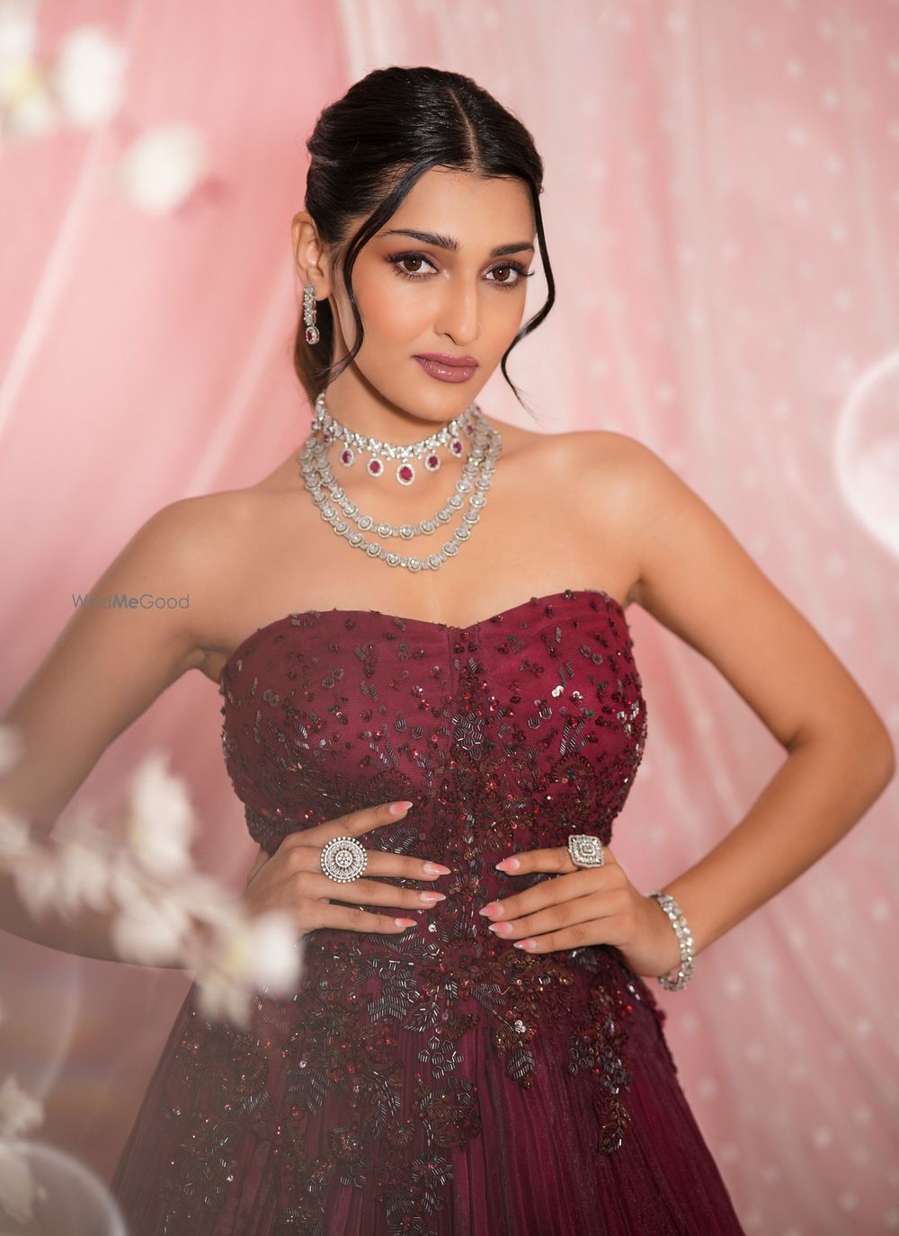 Photo From Nidhi’s engagement look  - By Somishree Makeup and Hair