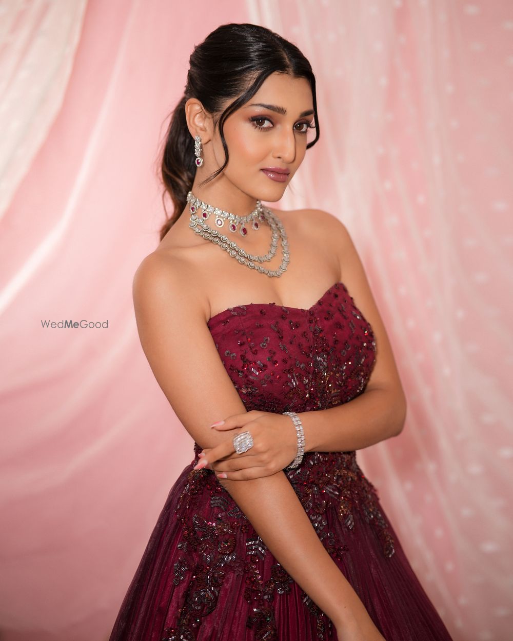 Photo From Nidhi’s engagement look  - By Somishree Makeup and Hair