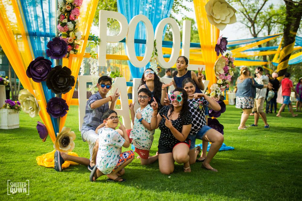 Photo From Karan & Namrata Pool Party - By Shanqh Luxury Event Planners and Decorators