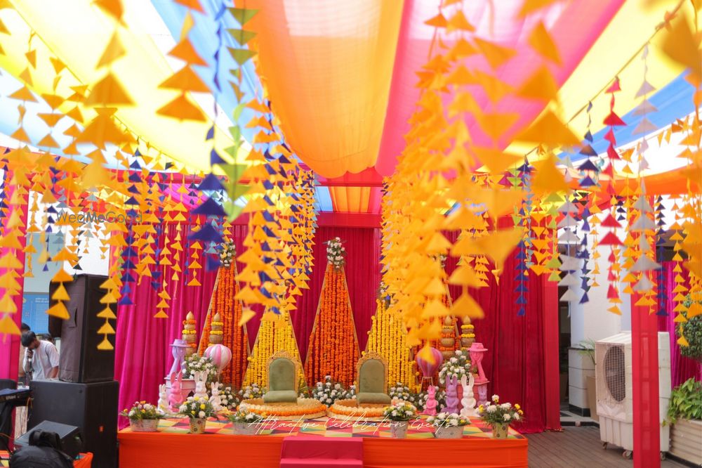 Photo From Sajal & Deeksha Haldi - By Attractive Celebration Eventz