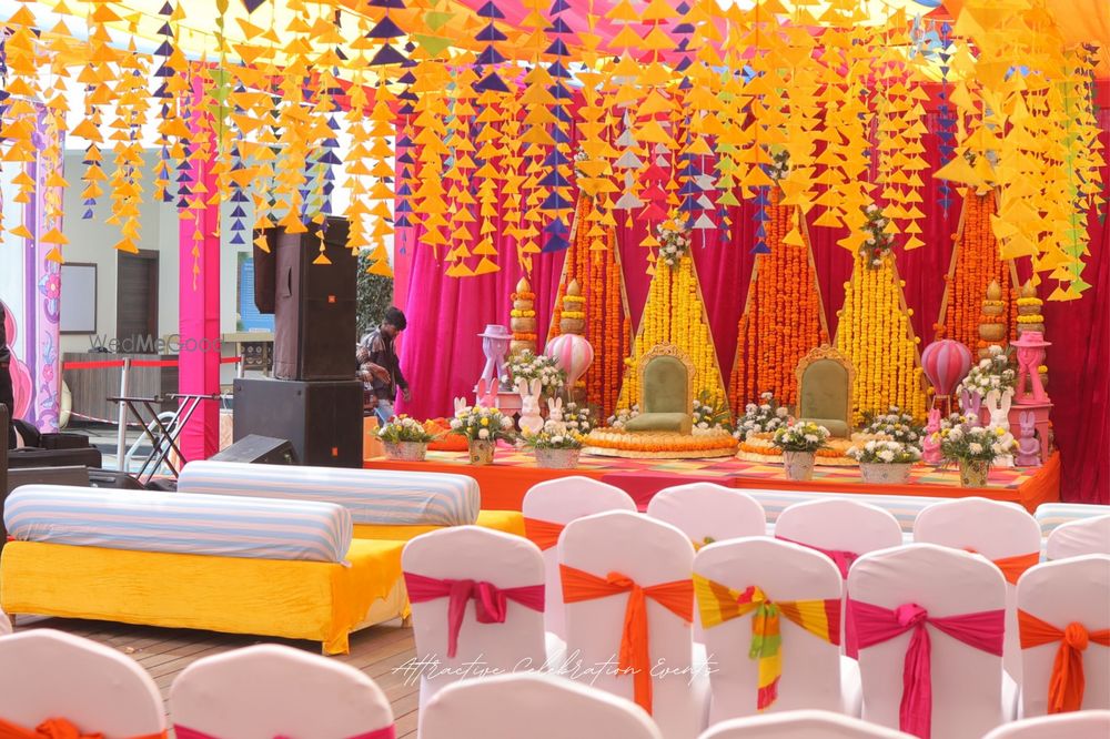 Photo From Sajal & Deeksha Haldi - By Attractive Celebration Eventz