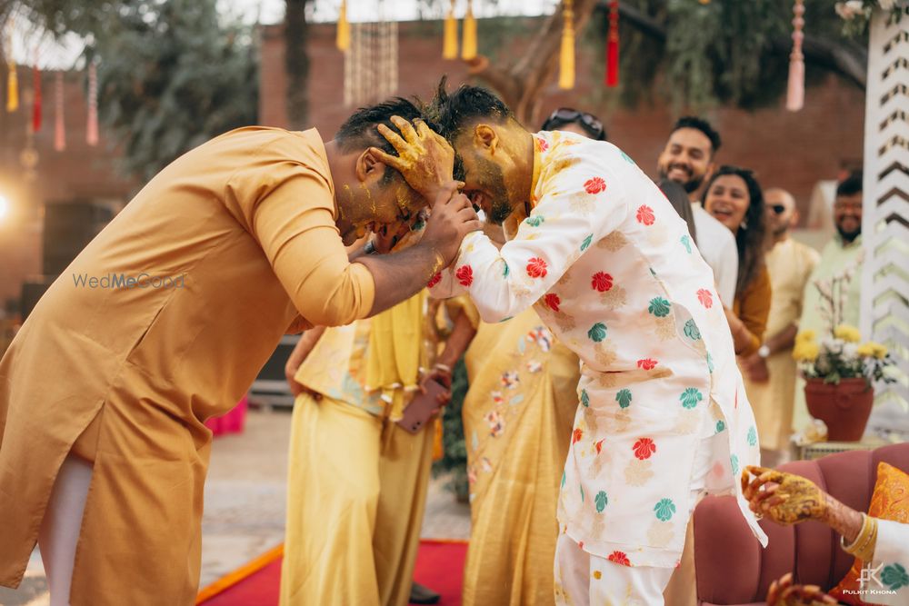Photo From Rushabh & Harshal (Haldi & Sangeet) - By Pulkit Khona Photography