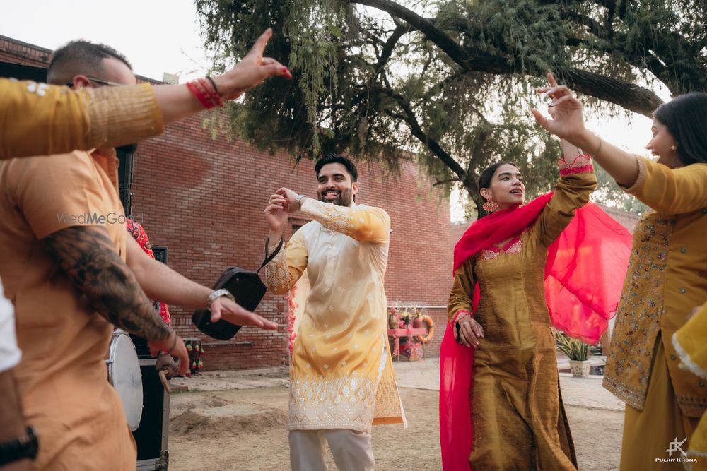 Photo From Rushabh & Harshal (Haldi & Sangeet) - By Pulkit Khona Photography