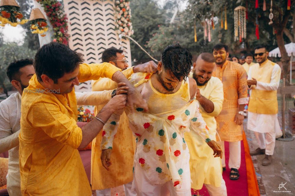 Photo From Rushabh & Harshal (Haldi & Sangeet) - By Pulkit Khona Photography
