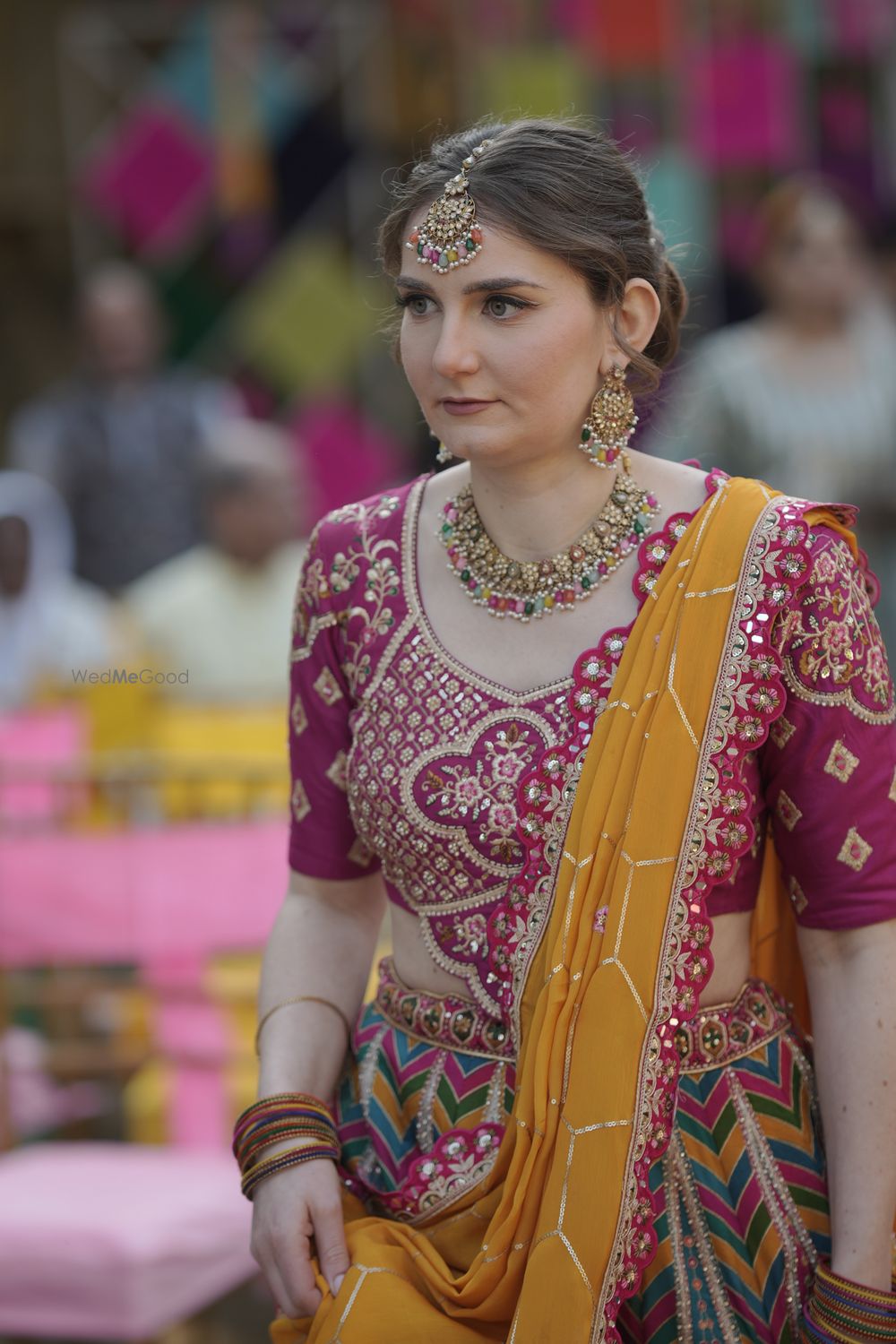 Photo From Mathilde Sangeet and Mehndi  - By Richa Sharma Makeovers