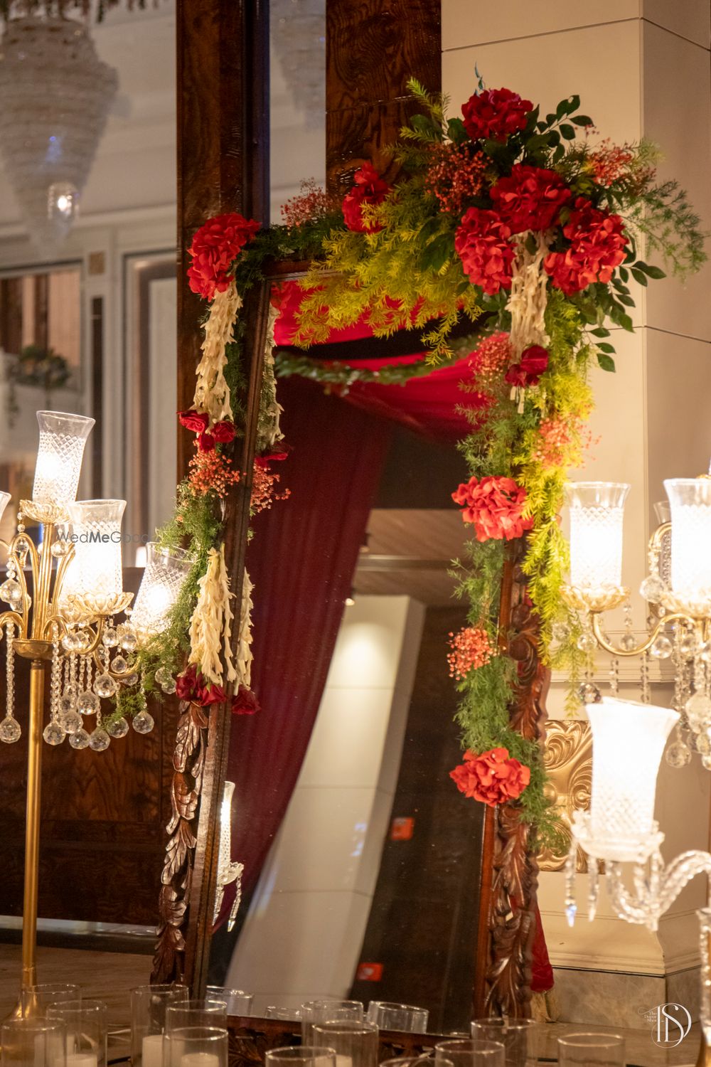 Photo From Reception-Red & Gold Theme - By Wedfully Yours