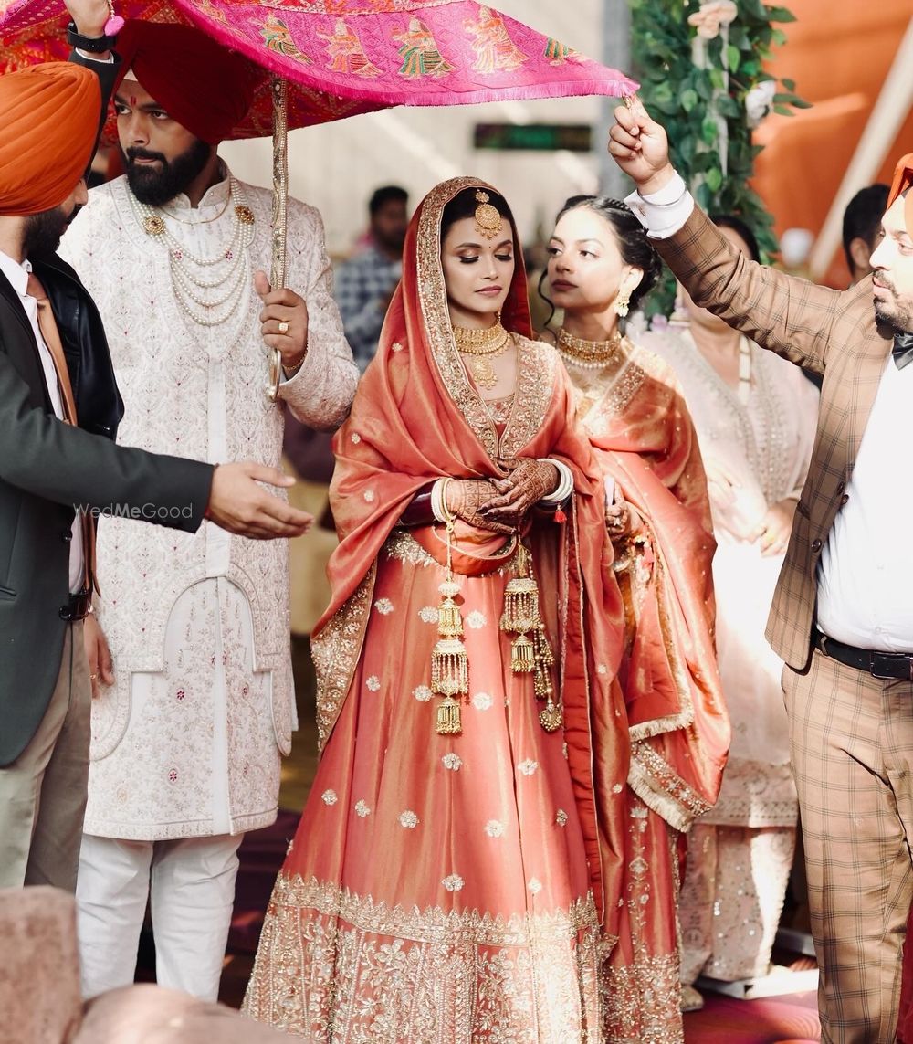 Photo From Yadwinder anand karaj look - By Makeup by Ishita Chopra