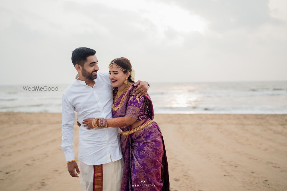 Photo From WAVES OF LOVE IN MAHAMABALIPURAM - Abhinav & Shwetha - By WedArtistry