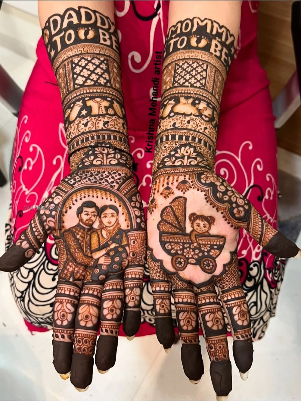 Photo From Baby shower designs - By Krishna Mehandi Artist