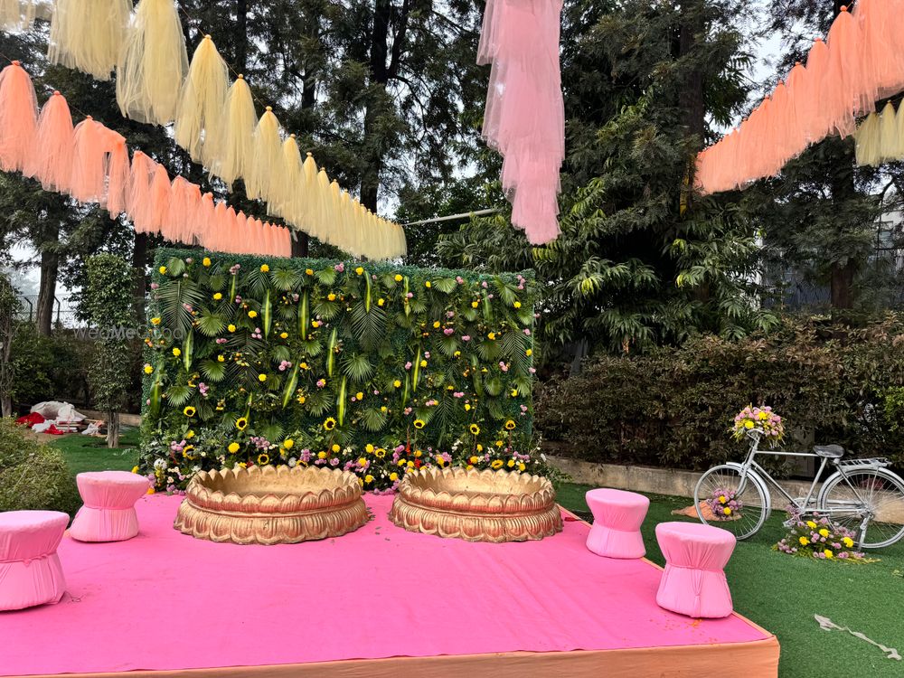 Photo From haldi decor - By The Vintage - Aarone Farms
