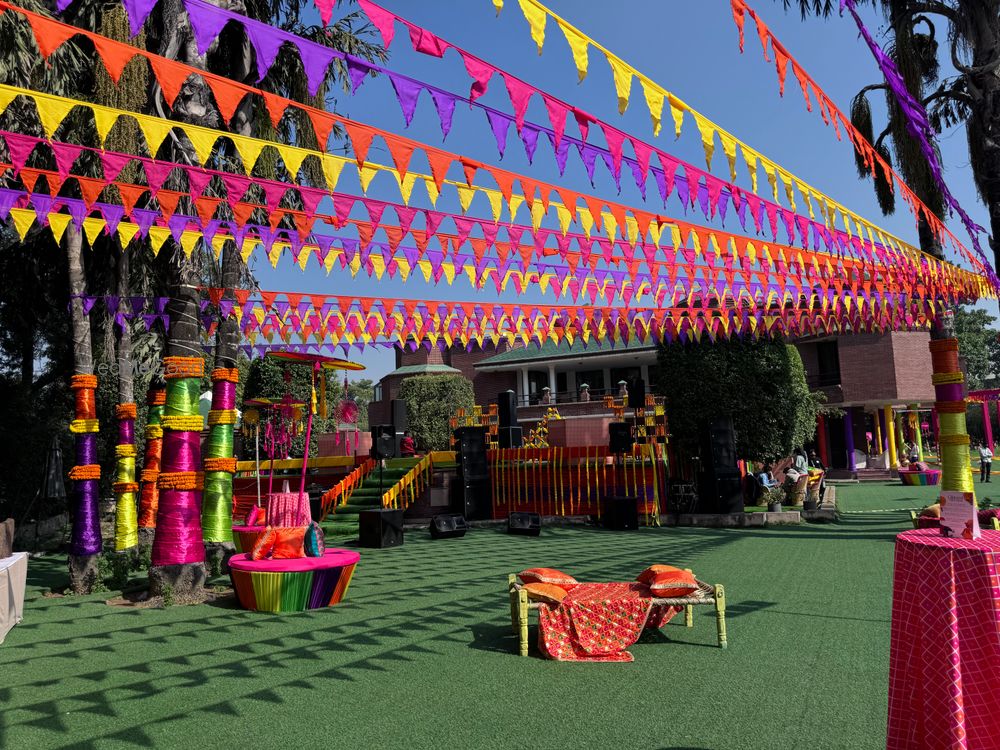 Photo From haldi decor - By The Vintage - Aarone Farms