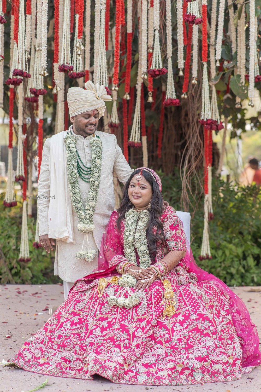 Photo From "Sunlit Vows: A Dreamy Outdoor Wedding Under the Open Sky" - By Stories For You by Simreen