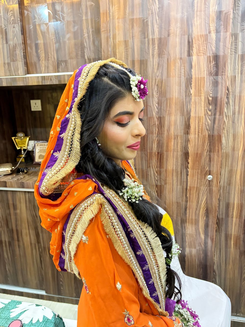 Photo From haldi look https://www.instagram.com/sandhyasingh370?igsh=MWd2azA5aWU1d2Yydw%3D%3D&utm_source=qr - By Sandhya The Makeup Artist