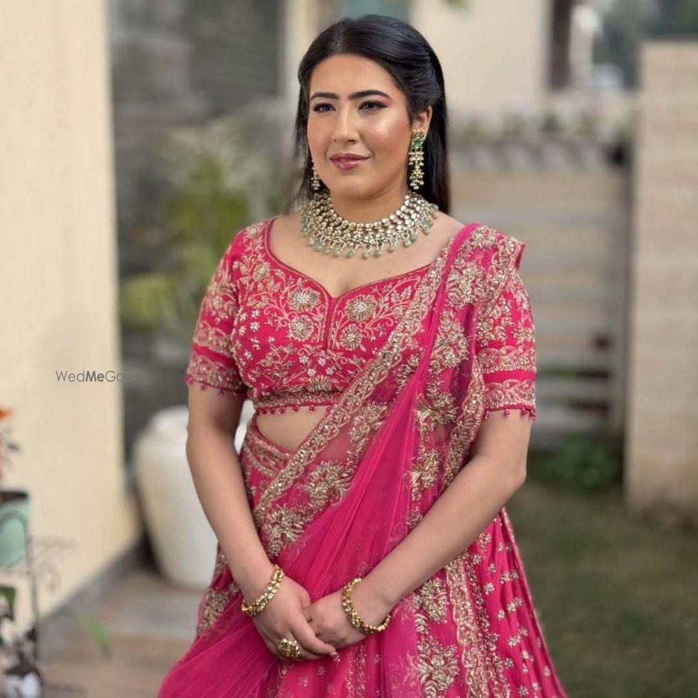 Photo From Radiating elegance in every thread—because some looks don’t need a second glance. - By Tanya's L'Oreal Salon