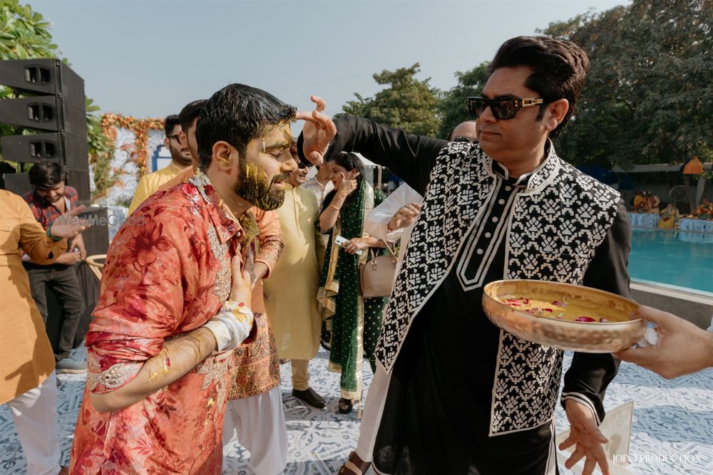 Photo From Haldi Tales: Stains, Giggles & Sunshine - By Bells and Bows