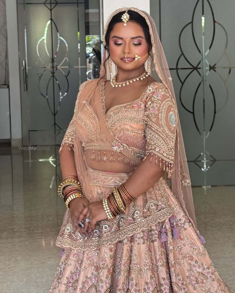 Photo From "Grace in every thread, confidence in every glance — this bride is pure elegance personified." - By Tanya's L'Oreal Salon