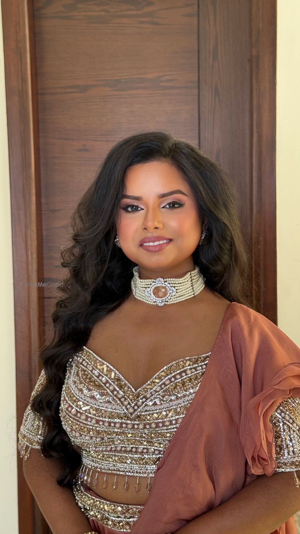 Photo From Glowing in elegance and shimmer — this look is all about timeless glam with a modern twist. - By Tanya's L'Oreal Salon