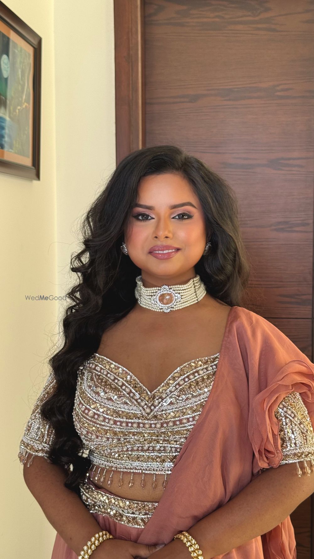 Photo From Glowing in elegance and shimmer — this look is all about timeless glam with a modern twist. - By Tanya's L'Oreal Salon