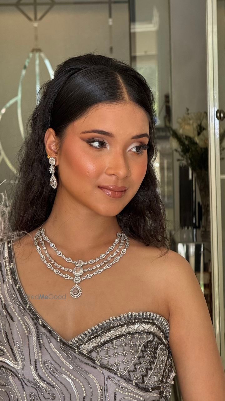 Photo From Ethereal glam in silver hues — soft, radiant, and effortlessly regal. - By Tanya's L'Oreal Salon