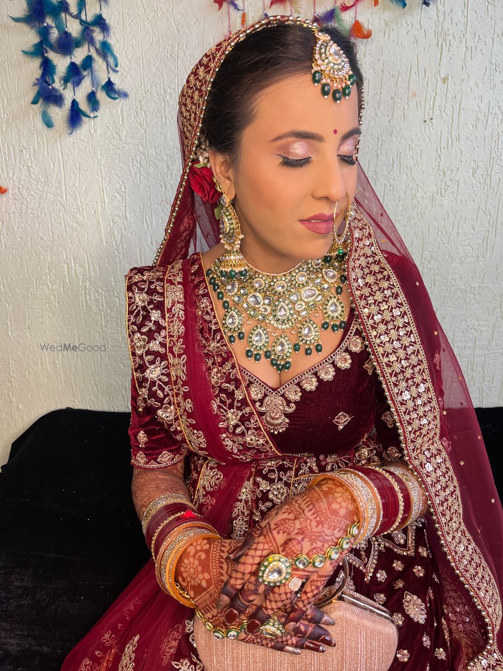 Photo From Bride Teena on her phera look - By Deepika Prayani Makeover