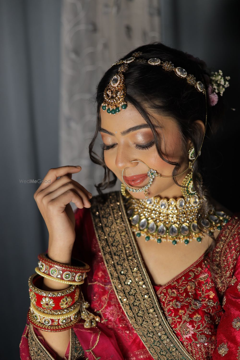 Photo From a traditional bridal rajwadi look - By Divine by Himadri