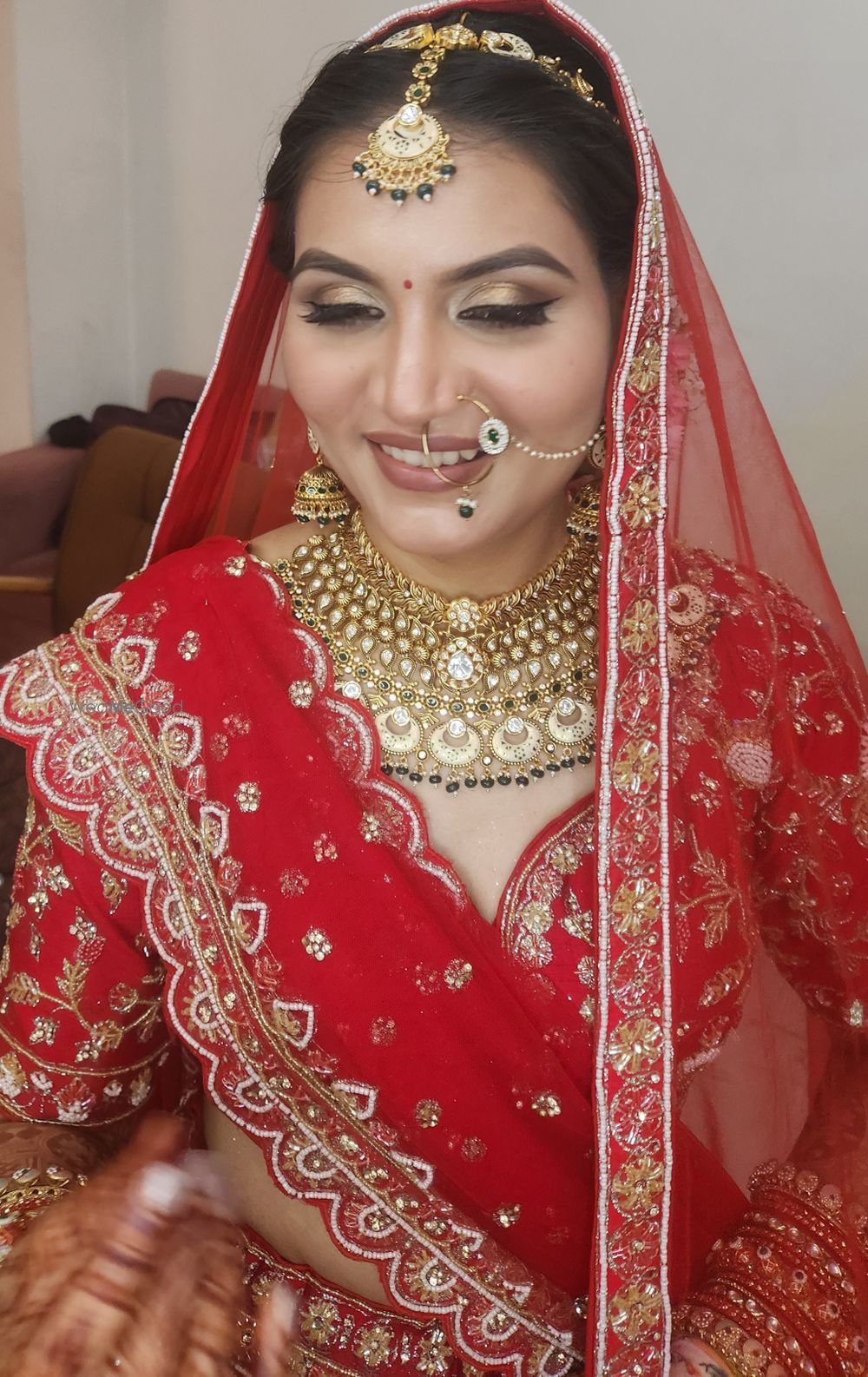 Photo From Pinkey's Engagemet and Wedding looks - By Pretty Looks by Ankita