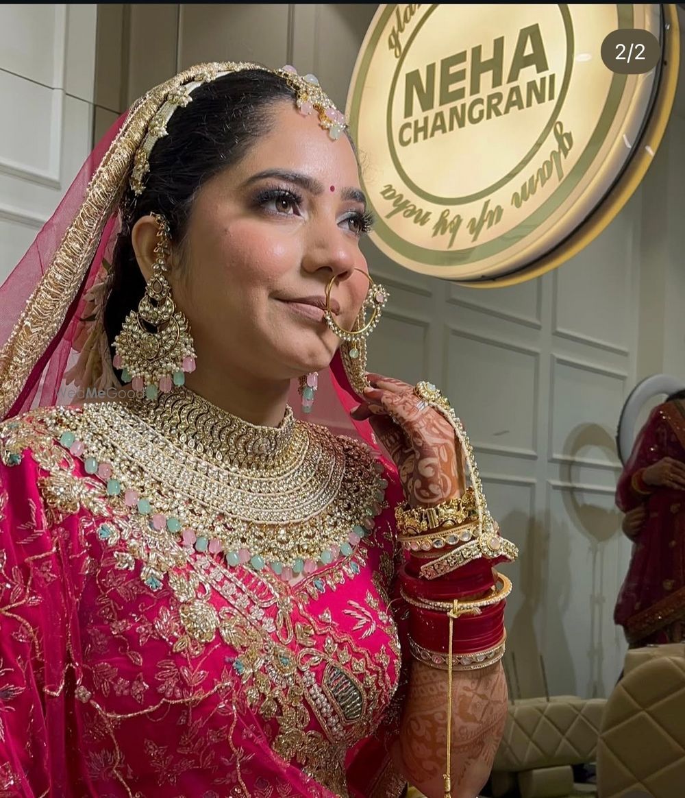 Photo From bride Pratishtha - By Glam Up by Neha