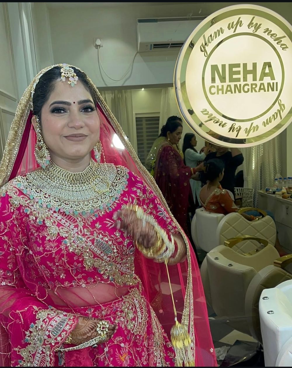 Photo From bride Pratishtha - By Glam Up by Neha