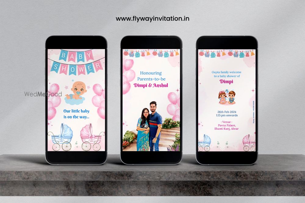 Photo From English Baby Shower Video Invitation - By Flyway Invitation