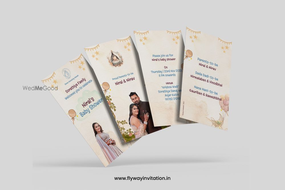 Photo From English Baby Shower Video Invitation - By Flyway Invitation