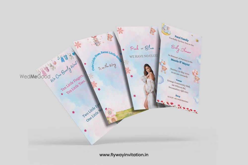 Photo From English Baby Shower Video Invitation - By Flyway Invitation