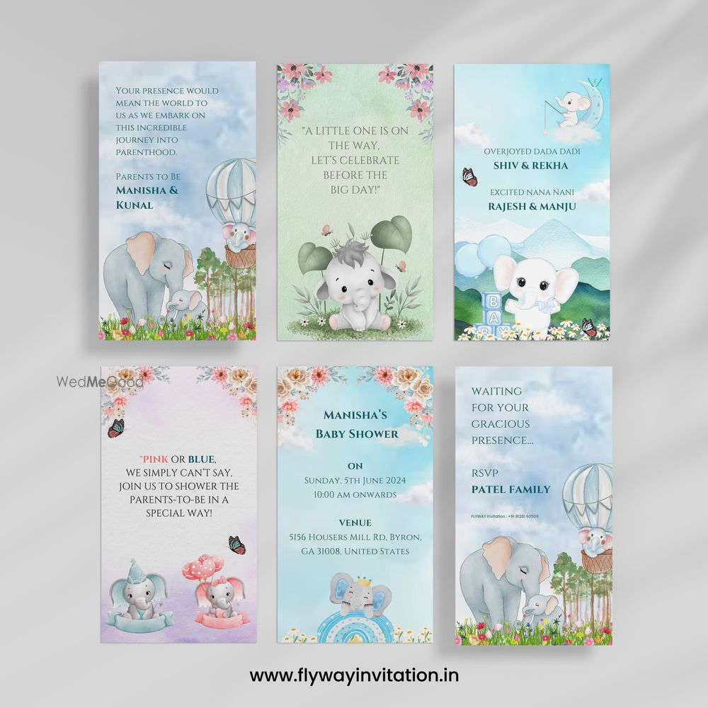 Photo From English Baby Shower Video Invitation - By Flyway Invitation