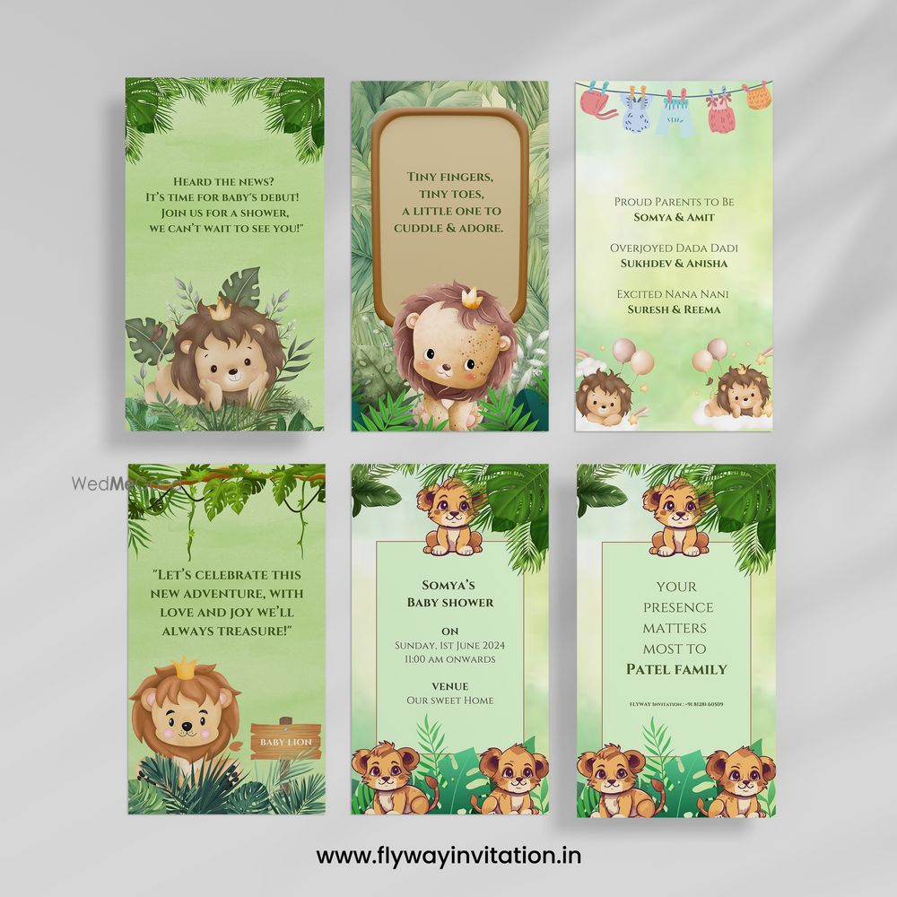 Photo From English Baby Shower Video Invitation - By Flyway Invitation