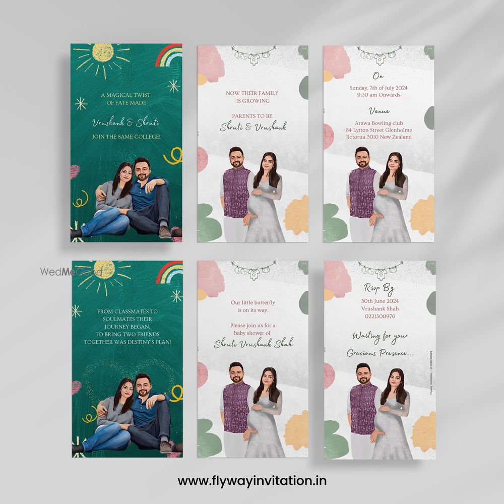 Photo From English Baby Shower Video Invitation - By Flyway Invitation