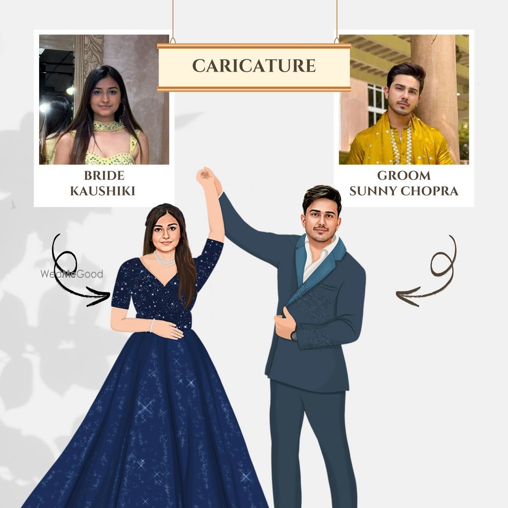 Photo From Wedding Caricature - By Flyway Invitation