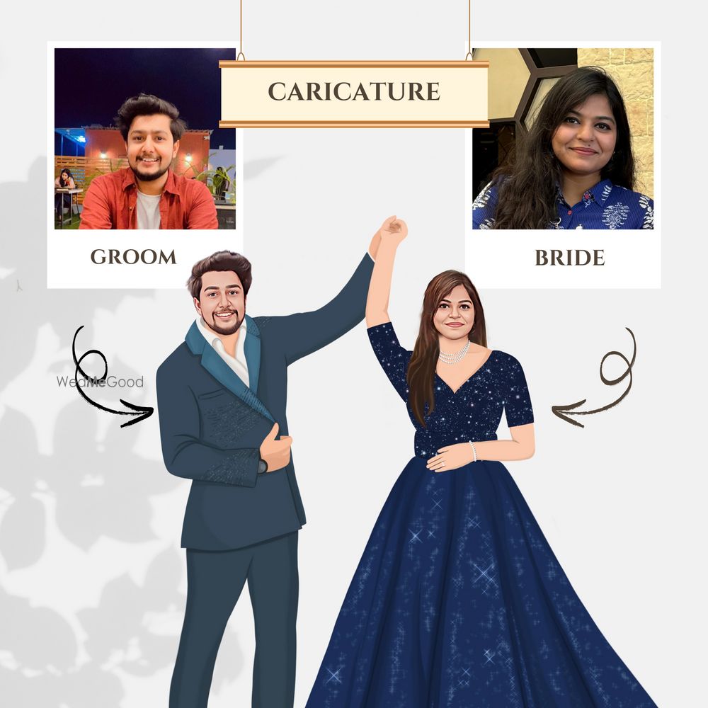 Photo From Wedding Caricature - By Flyway Invitation