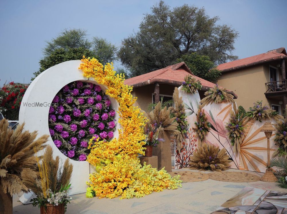 Photo From Akshansh & Ritu ( haldi )  - By Decor by Shubham Sethia