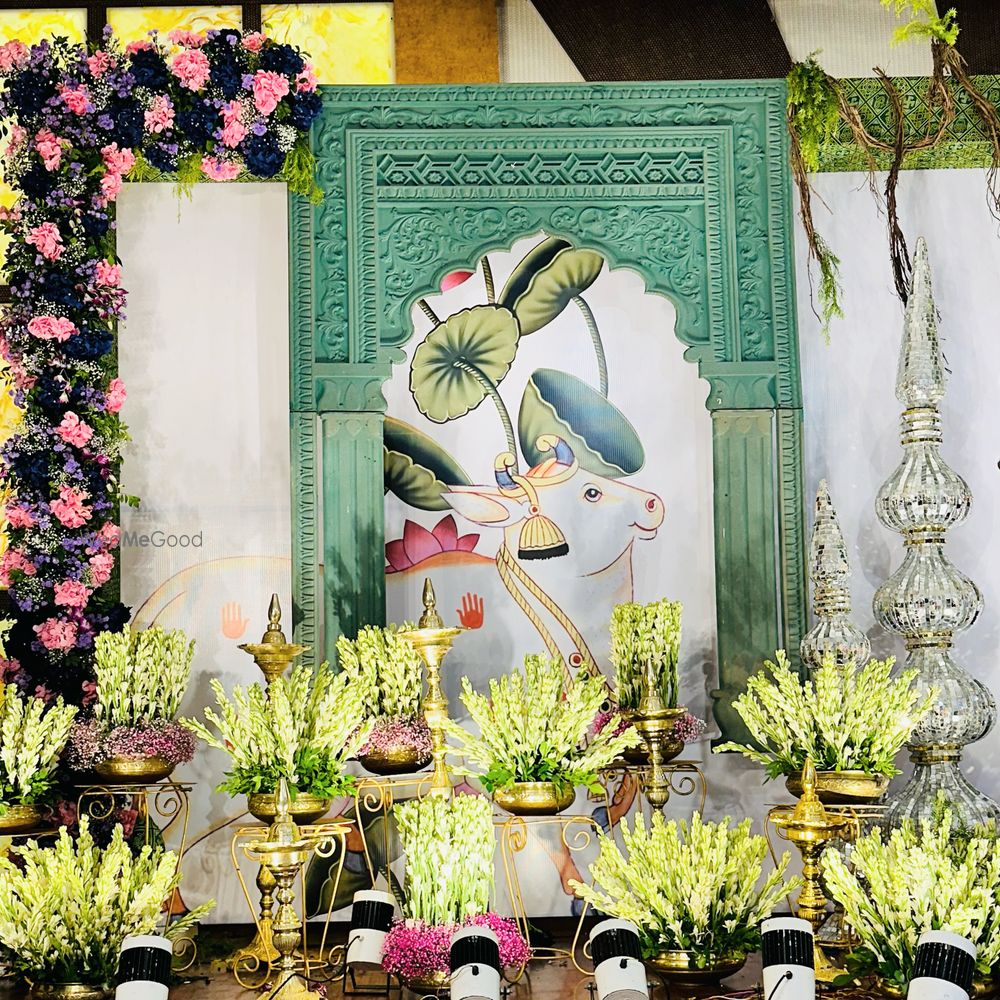 Photo From jalwa function Krishna theme - By Decor by Shubham Sethia