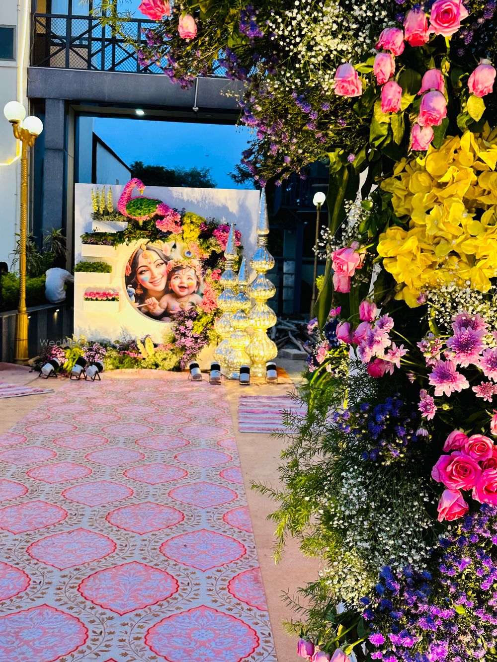 Photo From jalwa function Krishna theme - By Decor by Shubham Sethia
