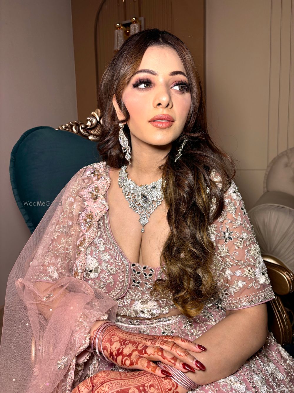 Photo From Nameera engagement make - By Heena Makeovers