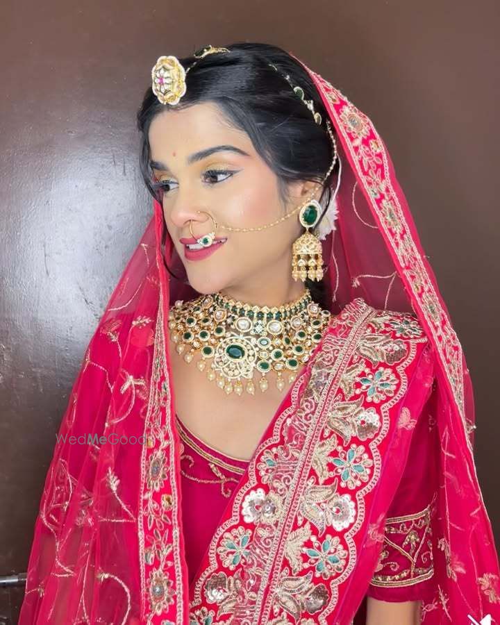 Photo From BRIDE Vaishnavi on her wedding Look - By Deepika Prayani Makeover