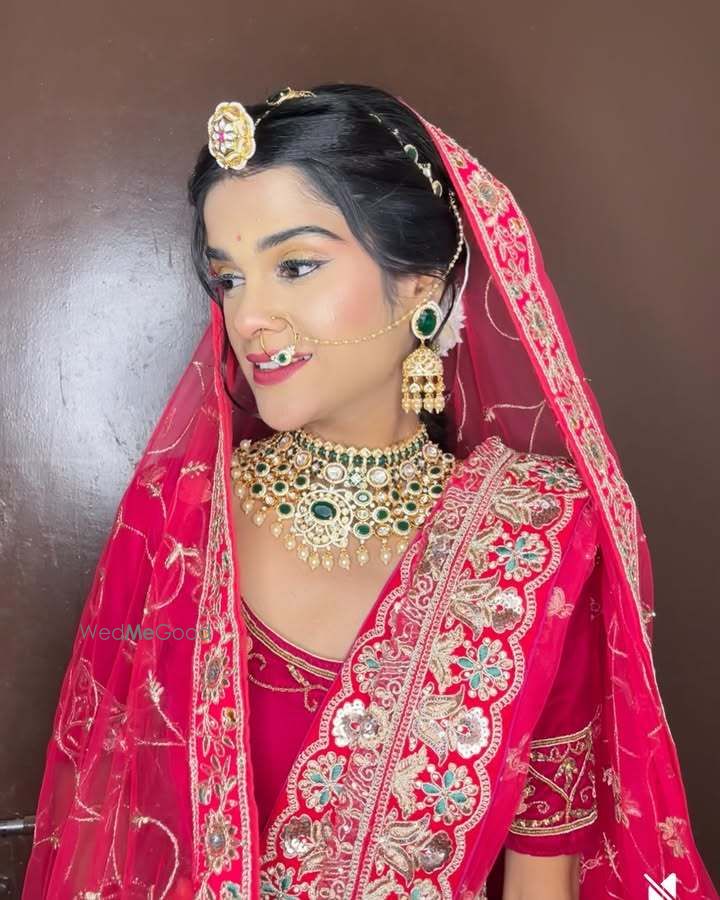 Photo From BRIDE Vaishnavi on her wedding Look - By Deepika Prayani Makeover