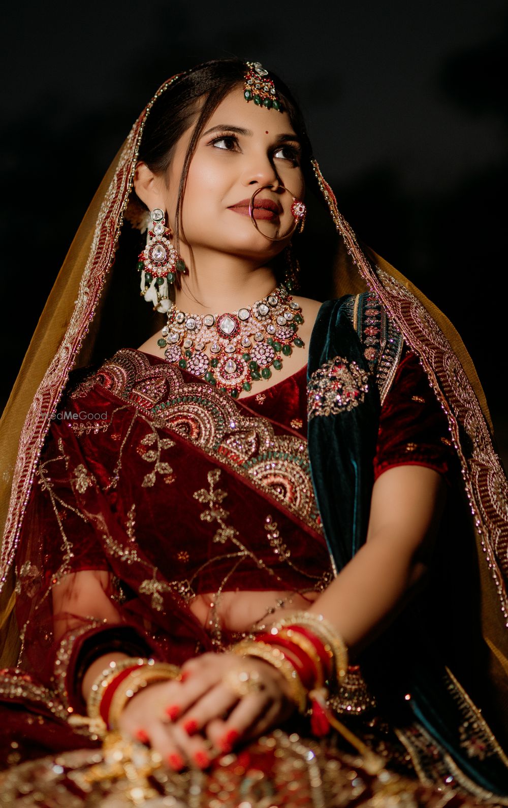 Photo From BRIDE Anuradha on her wedding day - By Deepika Prayani Makeover